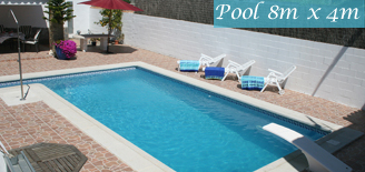 The Pool - Explorechiclana holiday rental Villas